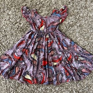 Girls floral twirl Dress